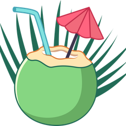 Coconut Drink  Icon