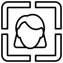 얼굴 스캐너  아이콘
