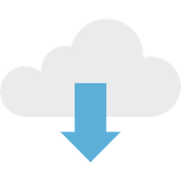 Cloud Download  Icon