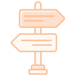 Directional sign  Icon