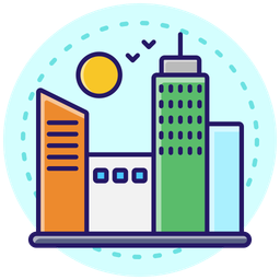 City skyline  Icon