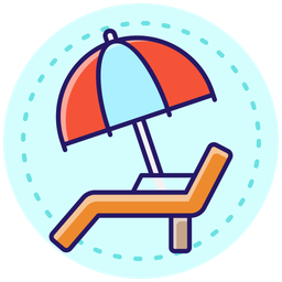 Beach chair  Icon