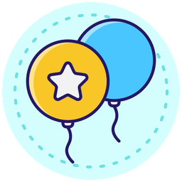 Balloons  Icon