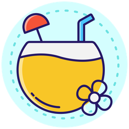 Coconut water  Icon