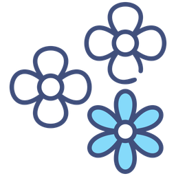 Mexican Paper Flowers Icon