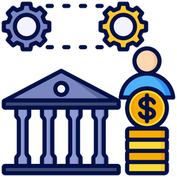 Banking System  Icon