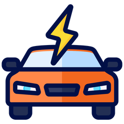 Electric Car  Icon