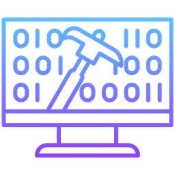 Procesamiento de datos  Icono