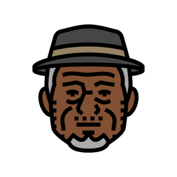 Man With Hat  Icon