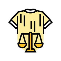 Ethical T Shirt  Icon