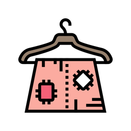 Cloth Hanger  Icon