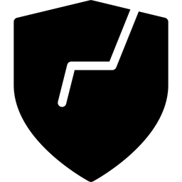 Kaputter Schild  Symbol