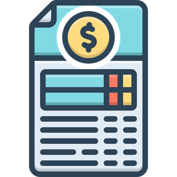 Invoice  Icon