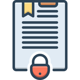 Document Protection  Icon