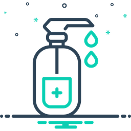 Hydroalkoholisches Gel  Symbol