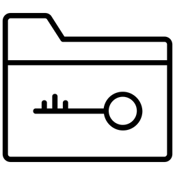 Aufgerufener Ordner  Symbol