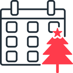 Christmas calendar  Icon