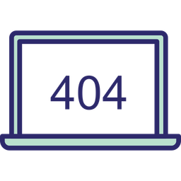 404 Fehler  Symbol