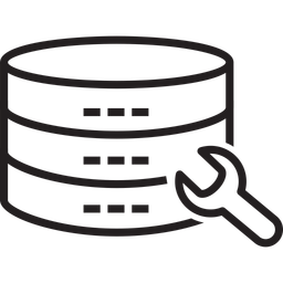 Datenbankeinstellungen  Symbol