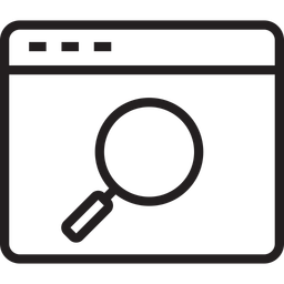 Browser Search  Icon