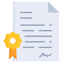 Certificate  Icon