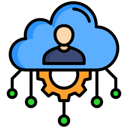 Cloud User  Icon