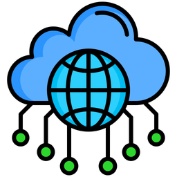 Cloud Network  Icon