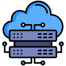 Cloud Server  Icon