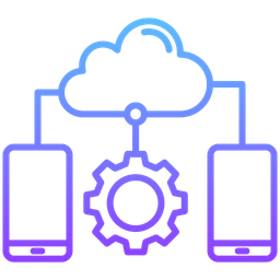 Réseau cloud  Icône