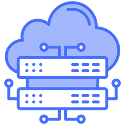 Servidor en la nube  Icono