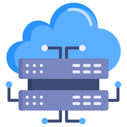 Cloud Server  Icon