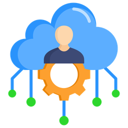 Cloud User  Icon