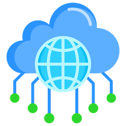 Cloud Network  Icon