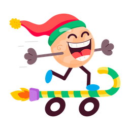 Christmas Cartoon  Icon