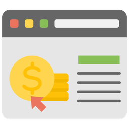 Cost Per Click  Icon