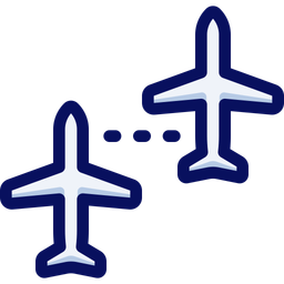 Connecting flight  Icon