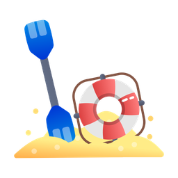 Beach Equipment  Icon