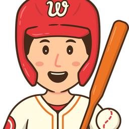 Baseballspieler  Symbol