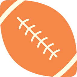 Amerikanischer Fußball  Symbol