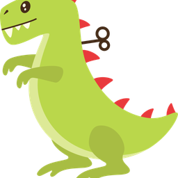 Dinosaurier spielzeug  Symbol