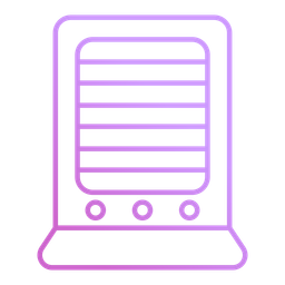 Electric heater  Icon