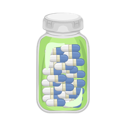 Capsule bottle  Icon