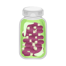 Capsule bottle  Icon