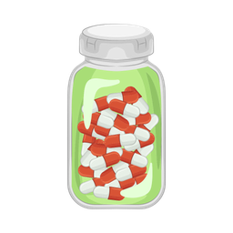 Capsule bottle  Icon