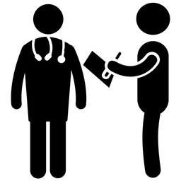 Arzthelferin  Symbol