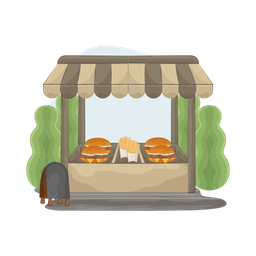 Burger shop  Icon