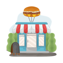 Burger shop  Icon