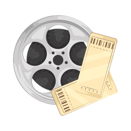 Movie ticket  Icon