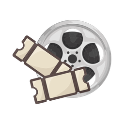 Movie ticket  Icon