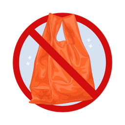 No plastic bag  Icon